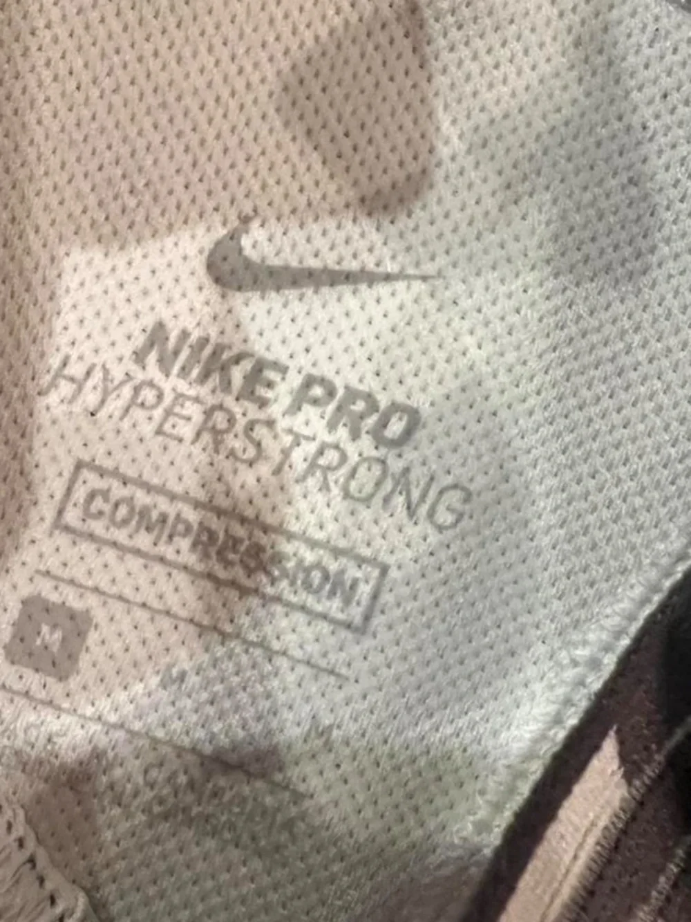 Nike Pro Hyperstrong White 5 Pad Hard Plate Football Girdle Padded Shorts Medium